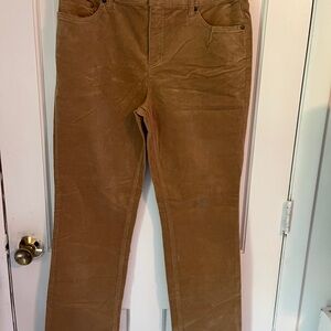 St. John's Bay Brown Straight Leg Pants